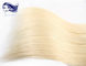 Ξανθές επεκτάσεις ανθρώπινα μαλλιών χρώματος της Remy/χρωματισμένες επεκτάσεις τρίχας ύφανσης προμηθευτής