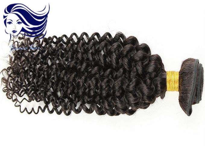 16 ίντσα 100 βραζιλιάνος Kinky σγουρός δεσμών επεκτάσεων ανθρώπινα μαλλιών